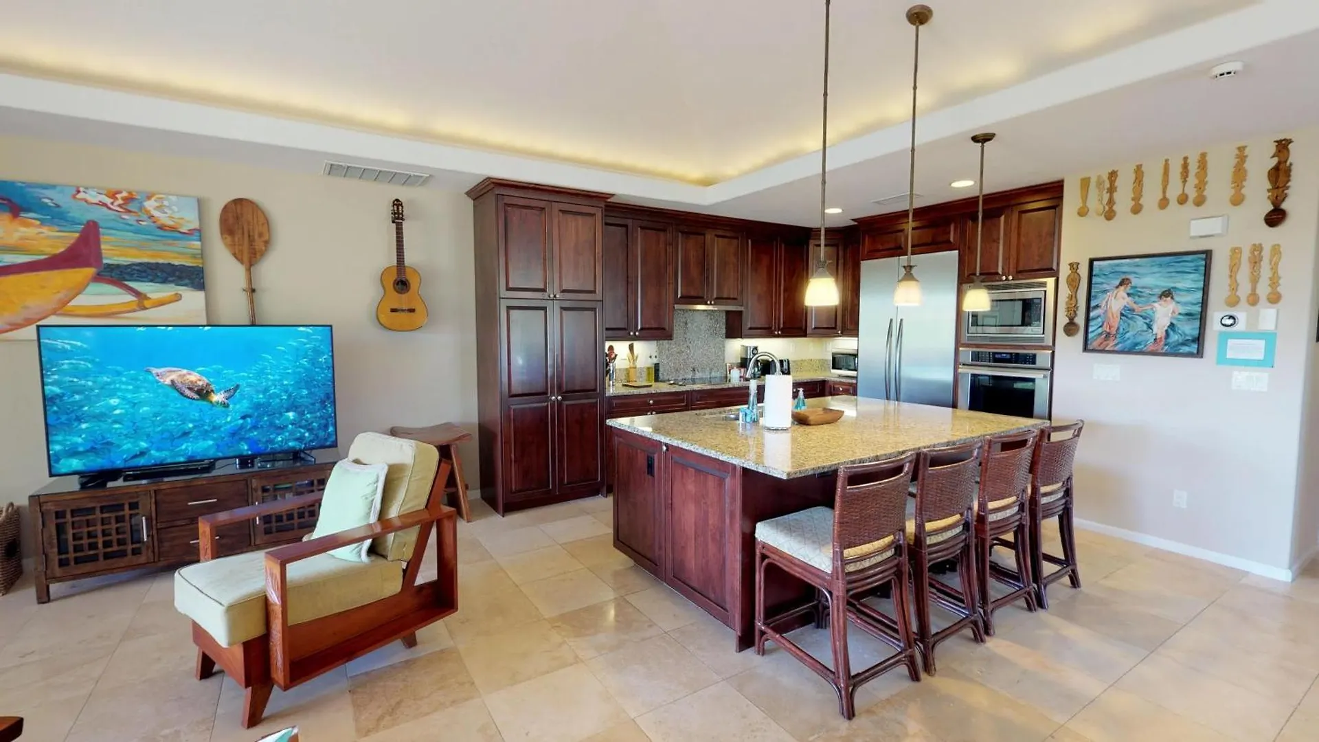 Ohana Treasure Art-Filled 4Br Home With Bikes Next To Kamilo Pools Ваиколоа-Виллидж
